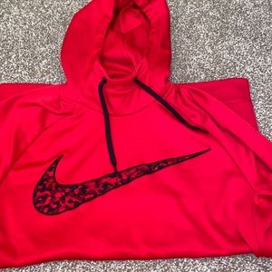Red Nike Hoodie